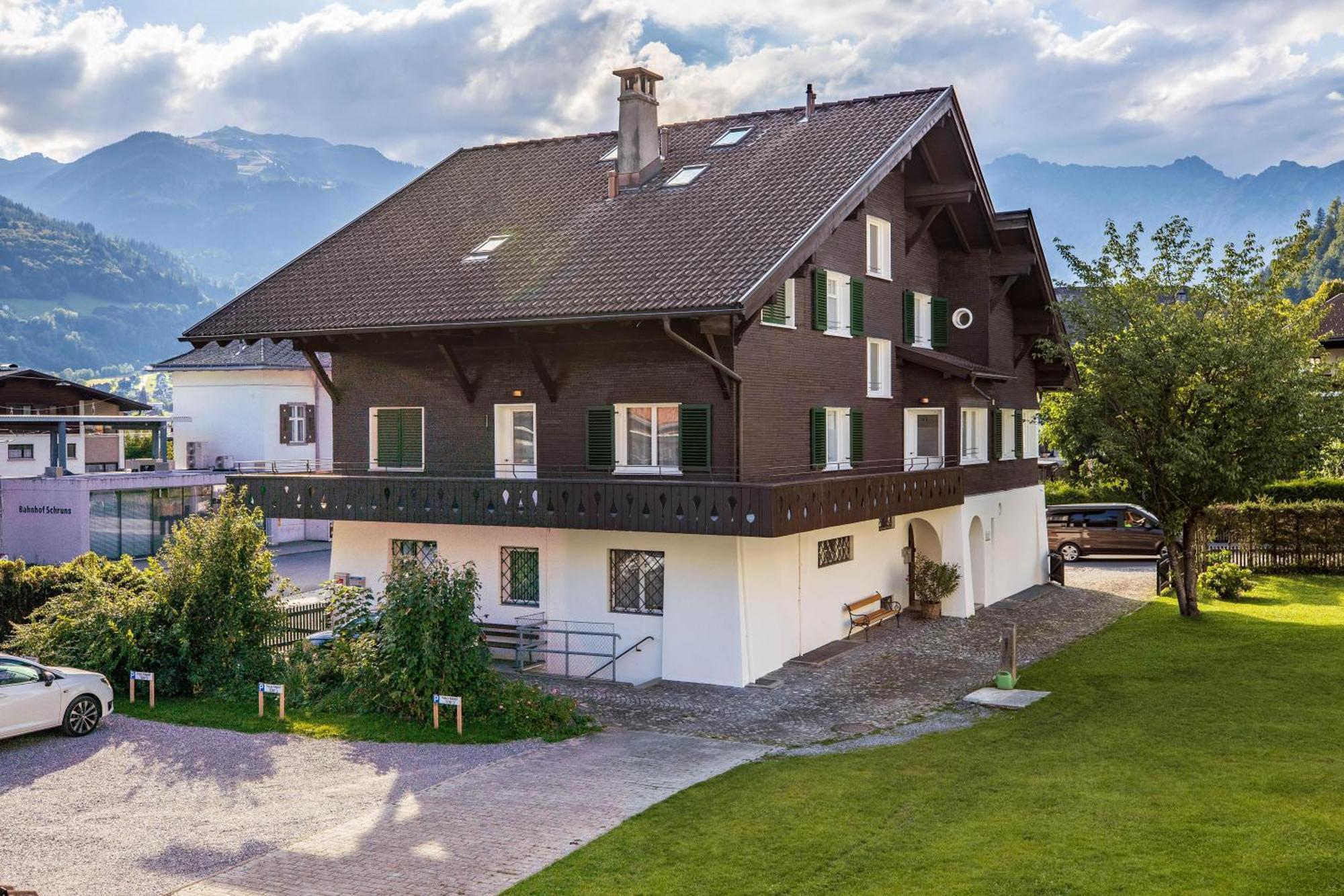 Апартаменты Haus Kapell Шрунс Экстерьер фото